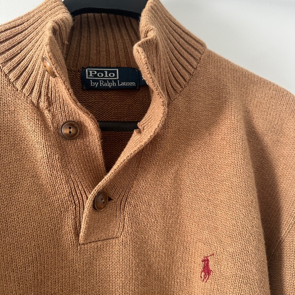 Ralph Lauren 3-Button Pullover Sweater - Picture 2 of 2